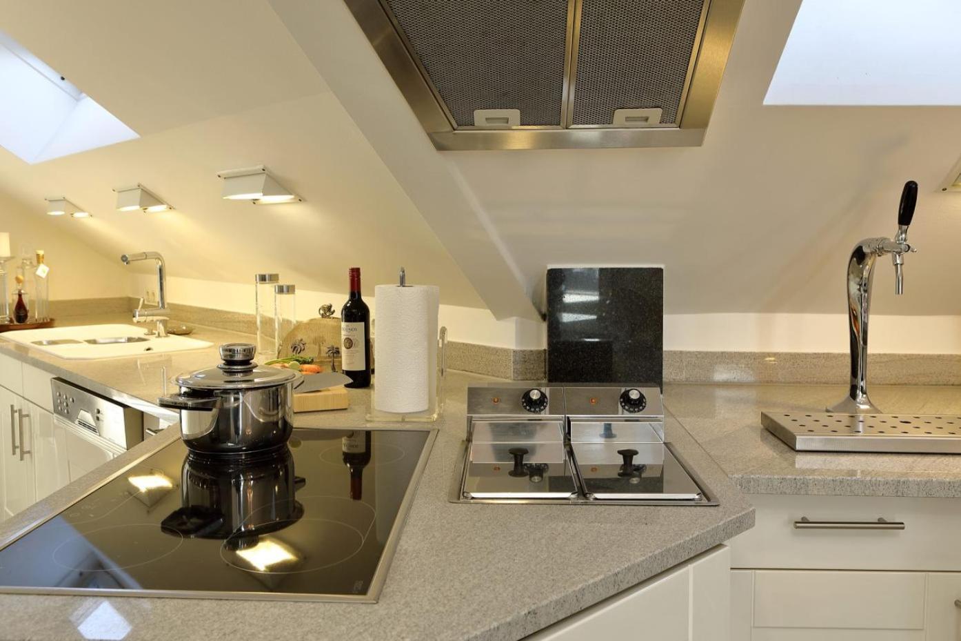 鲁尔河畔米尔海姆Penthouse Muelheim- Ruhr - Zentral - Edel - Luxus Pur公寓 外观 照片